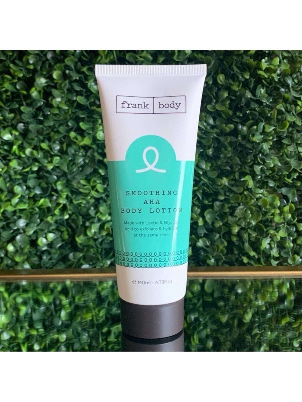 FRANK BODY Smoothing AHA Body Lotion | NEW | Exfoliating Lactic & Glycolic Acid